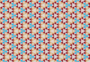 Geometrik elementlerle kusursuz soyut arkaplan