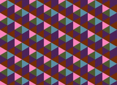 Tekrarlanan şekillerle soyut yaratıcı arkaplan