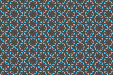 Altıgen desenli modern renkli arkaplan