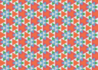 Tekrarlanan şekillerle soyut yaratıcı arkaplan