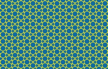 Tekrarlanan şekillerle soyut yaratıcı arkaplan