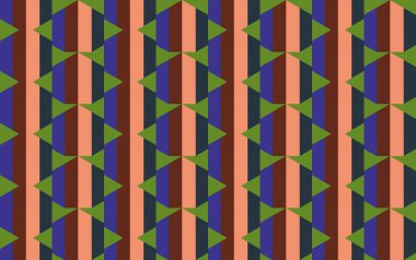 Altıgen desenli modern renkli arkaplan