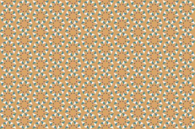 Tekrarlanan şekillerle soyut yaratıcı arkaplan