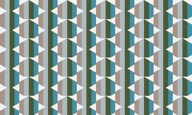 Altıgen desenli modern renkli arkaplan