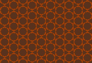 Tekrarlanan şekillerle soyut yaratıcı arkaplan