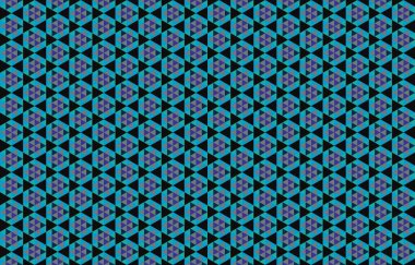 Geometrik elementlerle kusursuz soyut arkaplan