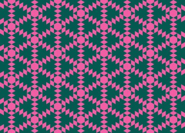 Tekrarlanan şekillerle soyut yaratıcı arkaplan