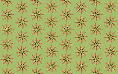 Tekrarlanan şekillerle soyut yaratıcı arkaplan