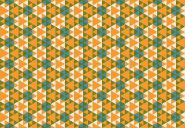 Altıgen desenli modern renkli arkaplan