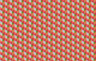 Altıgen desenli modern renkli arkaplan