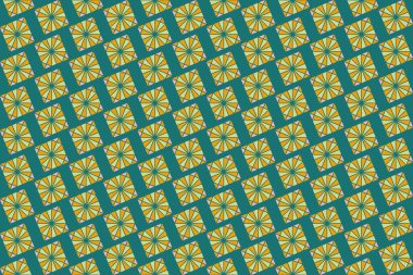 Tekrarlanan şekillerle soyut yaratıcı arkaplan