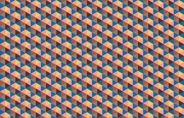 Tekrarlanan şekillerle soyut yaratıcı arkaplan