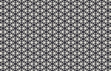 Tekrarlanan şekillerle soyut yaratıcı arkaplan