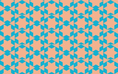 Tekrarlanan şekillerle soyut yaratıcı arkaplan