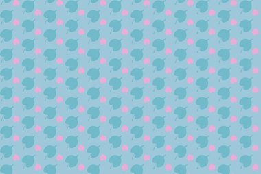 Tekrarlanan şekillerle soyut yaratıcı arkaplan