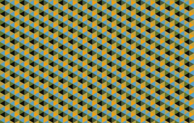 Altıgen desenli modern renkli arkaplan