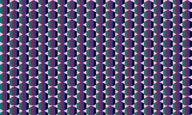 Altıgen desenli modern renkli arkaplan