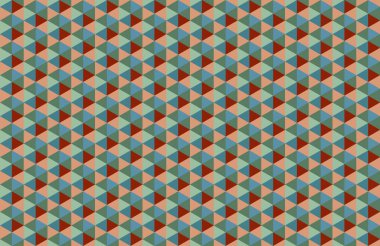 Altıgen desenli modern renkli arkaplan