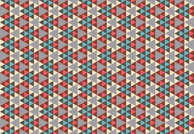 Tekrarlanan şekillerle soyut yaratıcı arkaplan