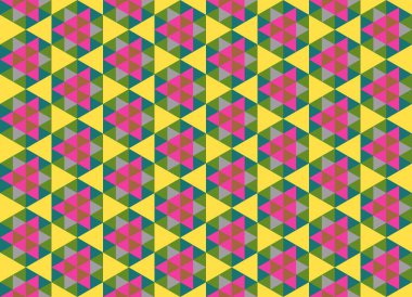 Geometrik elementlerle kusursuz soyut arkaplan