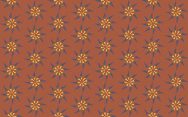 Altıgen desenli modern renkli arkaplan