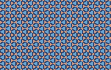 Altıgen desenli modern renkli arkaplan