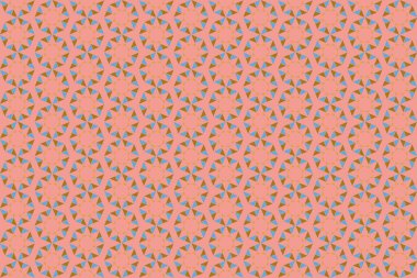 Altıgen desenli modern renkli arkaplan