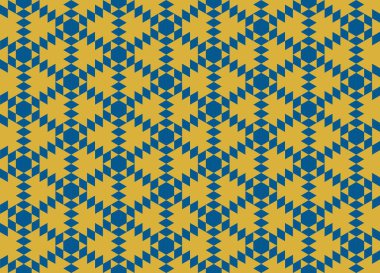 Altıgen desenli modern renkli arkaplan