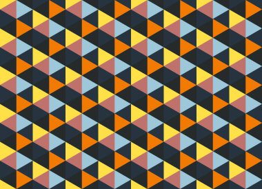 Geometrik elementlerle kusursuz soyut arkaplan