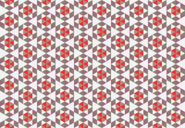 Altıgen desenli modern renkli arkaplan