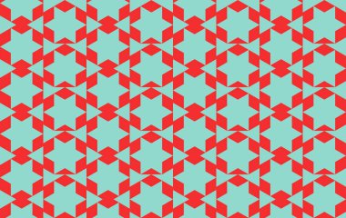 Geometrik elementlerle kusursuz soyut arkaplan