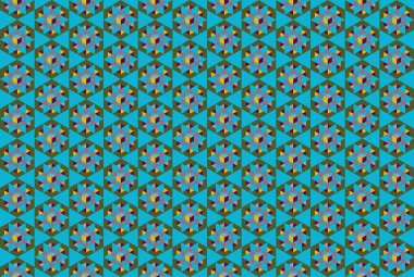 Geometrik elementlerle kusursuz soyut arkaplan