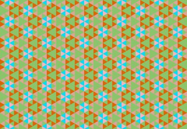 Geometrik elementlerle kusursuz soyut arkaplan