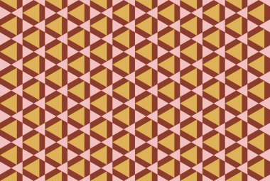 Altıgen desenli modern renkli arkaplan