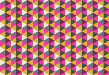 Tekrarlanan şekillerle soyut yaratıcı arkaplan