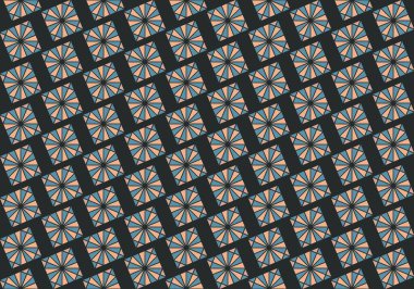 Geometrik elementlerle kusursuz soyut arkaplan