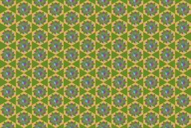 Geometrik elementlerle kusursuz soyut arkaplan