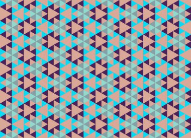 Tekrarlanan şekillerle soyut yaratıcı arkaplan