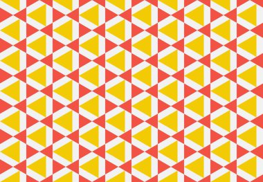 Altıgen desenli modern renkli arkaplan