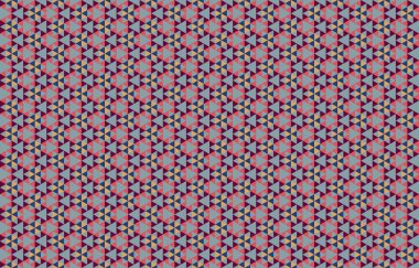 Tekrarlanan şekillerle soyut yaratıcı arkaplan