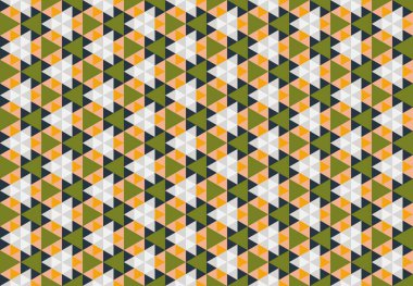 Altıgen desenli modern renkli arkaplan