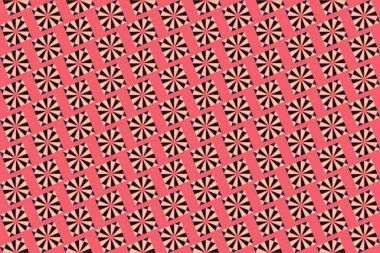 Geometrik elementlerle kusursuz soyut arkaplan