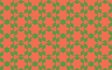 Tekrarlanan şekillerle soyut yaratıcı arkaplan