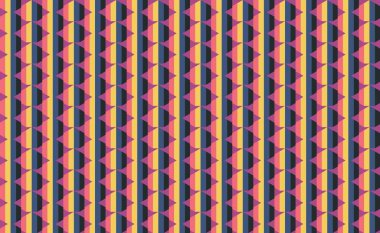 Altıgen desenli modern renkli arkaplan