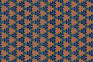 Tekrarlanan şekillerle soyut yaratıcı arkaplan