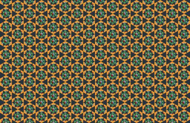 Altıgen desenli modern renkli arkaplan