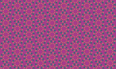 Altıgen desenli modern renkli arkaplan