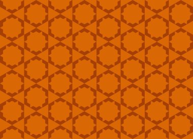 Altıgen desenli modern renkli arkaplan