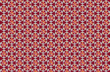 Altıgen desenli modern renkli arkaplan