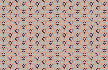 Tekrarlanan şekillerle soyut yaratıcı arkaplan